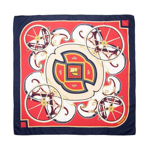 Hermes Silk Washington's Carriage 90cm Scarf - Picture 1 of 8